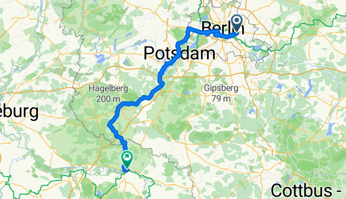 From Berlin to Wittenberg bike high