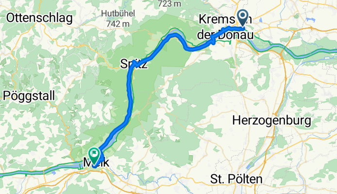 Von Krems an der Donau bis Melk