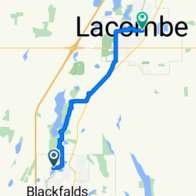 Blackfalds to Parkland Acres, Lacombe