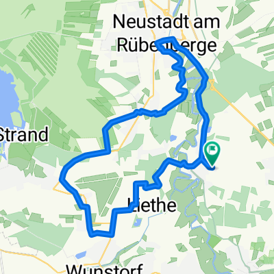 Fliegerhorst– Wasserfall Runde von Klein Heidorn