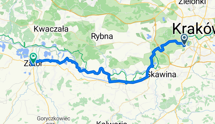 From Krakow to Zator