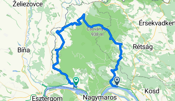 Verőce-Szokolya-Nógrád-diósjenő-Szob