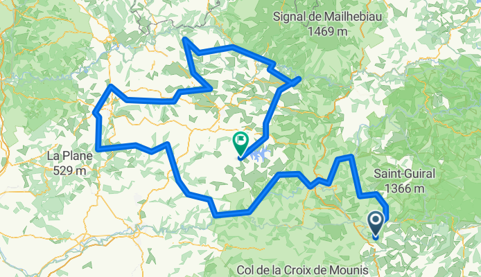 tour de l Aveyron en vélo