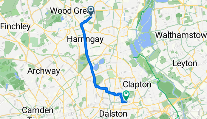 Sirdar Road, London to Sigdon Road, London