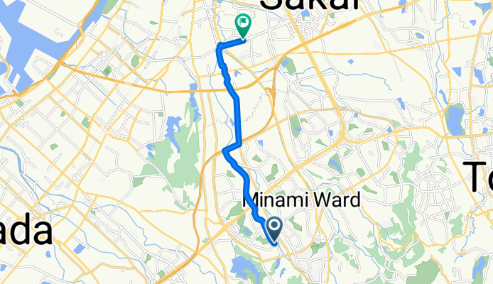 城山台3丁目, 堺市へ八田北町, 堺市