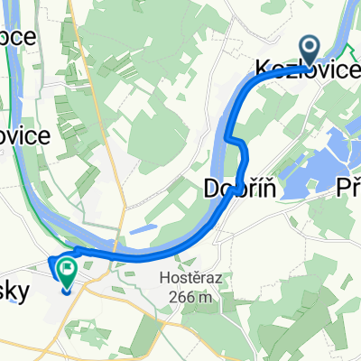 Kozlovice, Záluží do Barákova, Roudnice nad Labem