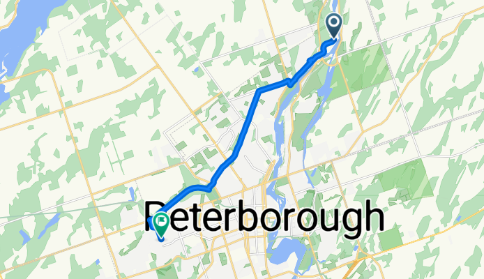 W Bank Dr, Peterborough to Fair Ave, Peterborough