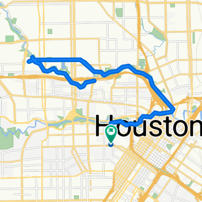 W Gray St, Houston to W Gray St, Houston