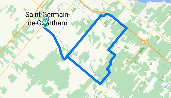Route in Saint-Germain-de-Grantham