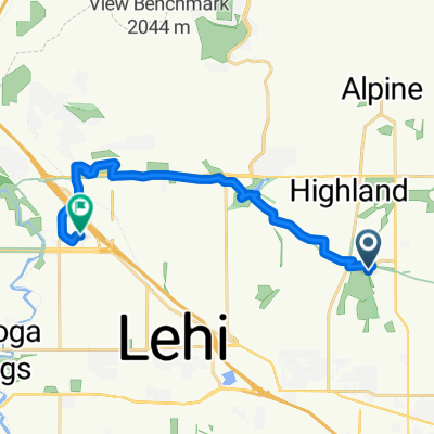 Art Dye, American Fork to N Pointe Meadow Loop, Lehi