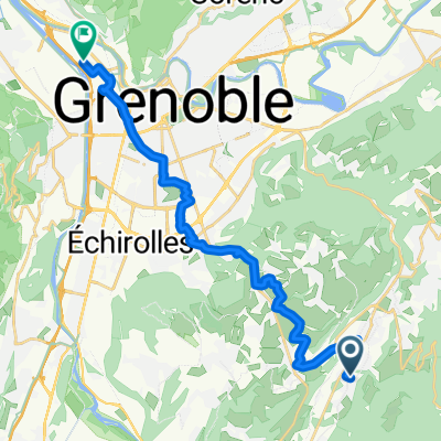 Chemin de la Châtaigneraie, Vaulnaveys-le-Bas à Grenoble