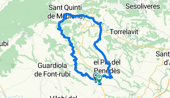 Avinguda Catalunya to Avinguda Catalunya