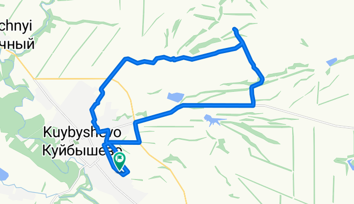 От Восточная улица 57, Куйбышево до Восточная улица 57, Куйбышево