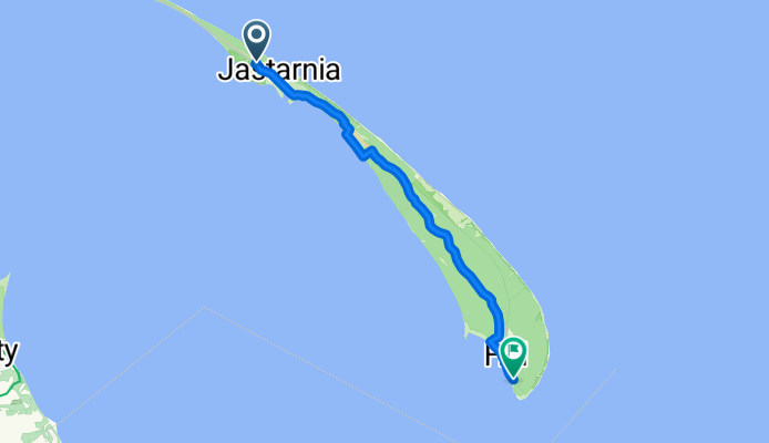 Ogrodowa, Jastarnia do Kuracyjna, Hel