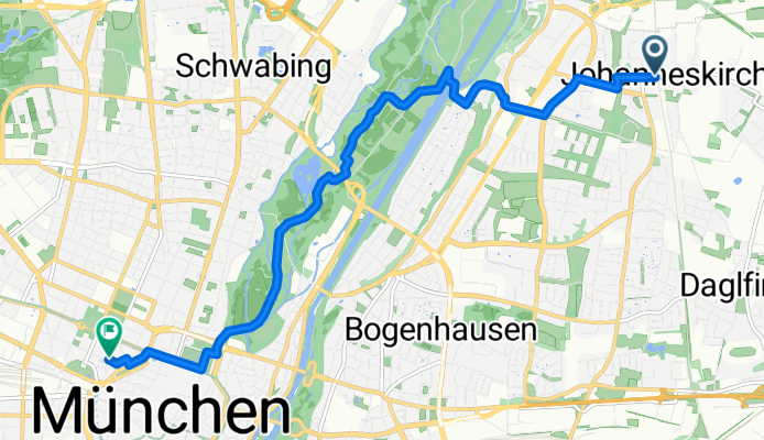 Zum Apple Workshop durch den Englischen Garten Tag 1