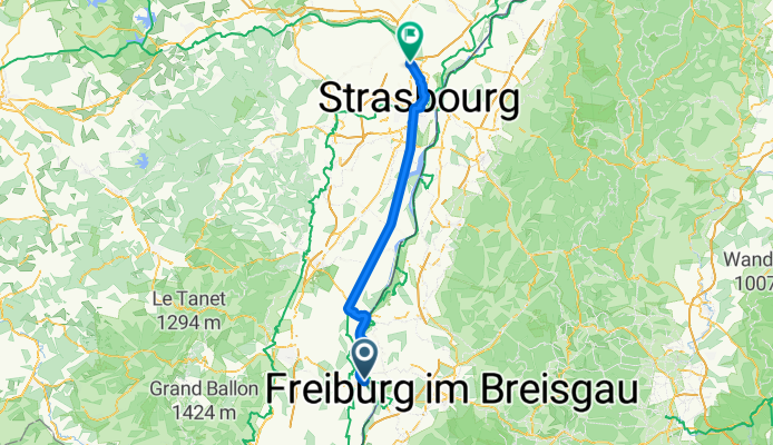 Von Breisach am Rhein bis Vendenheim