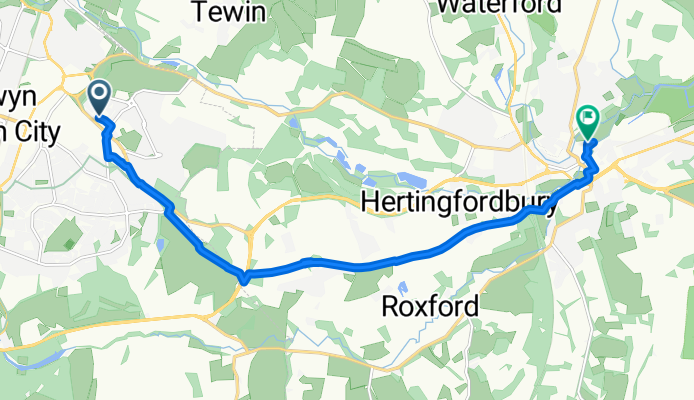 Home to Highways cycle Hertford