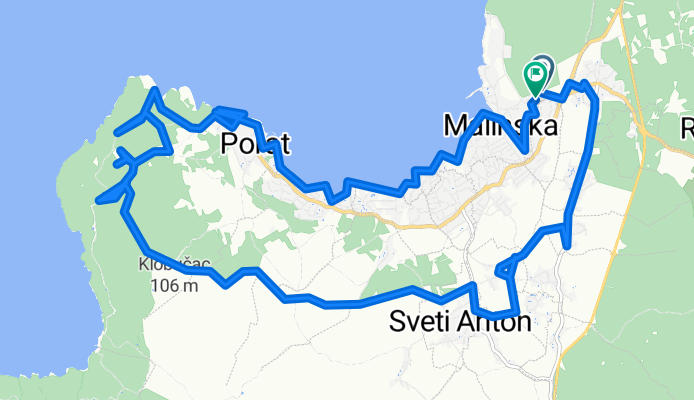 Fast route near Malinska