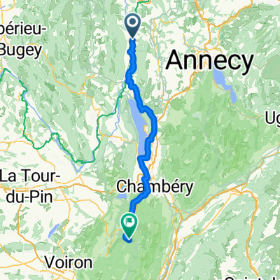Route de Genève, Seyssel nach Route de la Cluse, Corbel