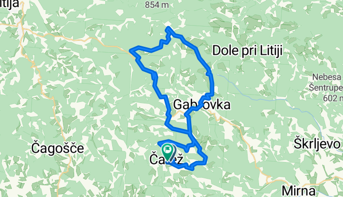 Route to Velika Loka