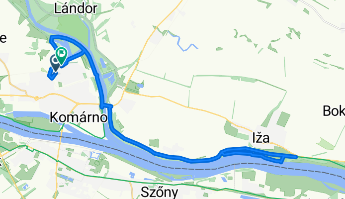 Útvonal ide: Okružná cesta