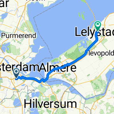 De Slinger, Duivendrecht naar Koopmanshof, Lelystad