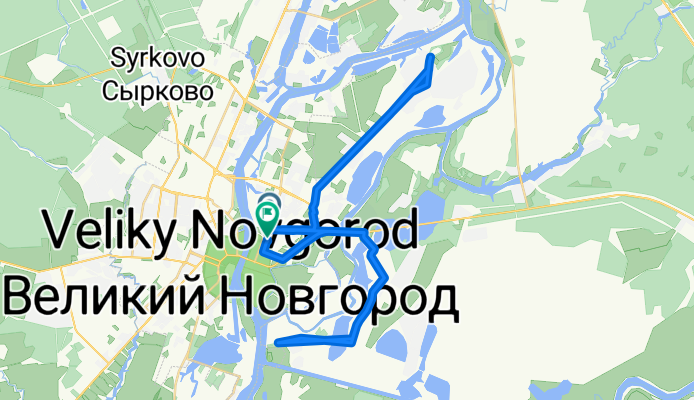 От Большая Московская улица до Большая Московская улица