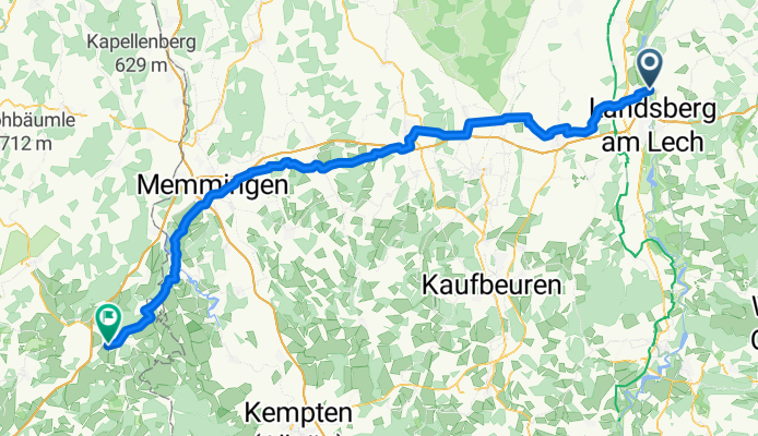 Kaufering - Leutkirch im Allgäu