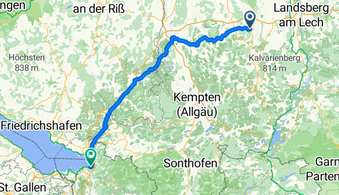 Bad Wörishofen - Bregenz