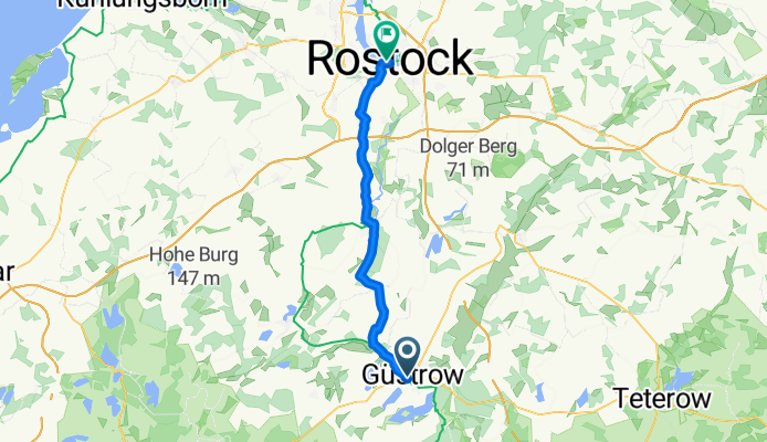 Güstrow - Rostock
