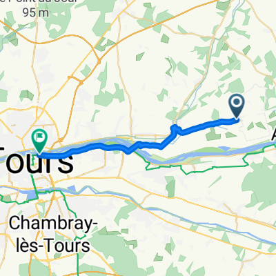Route Nazelles to Quai Malraux