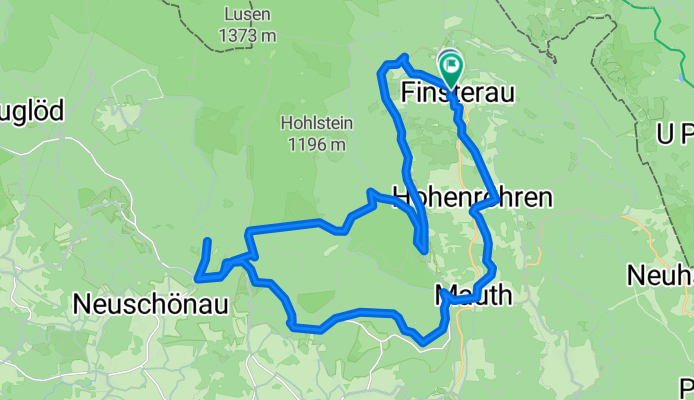 Halbwaldstraße, Mauth nach Halbwaldstraße, Mauth