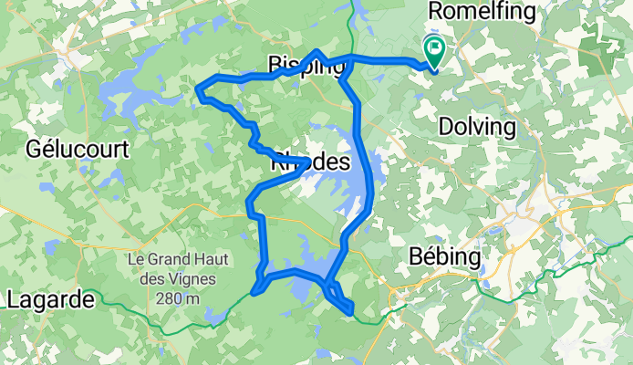 Route in Saint-Jean-de-Bassel