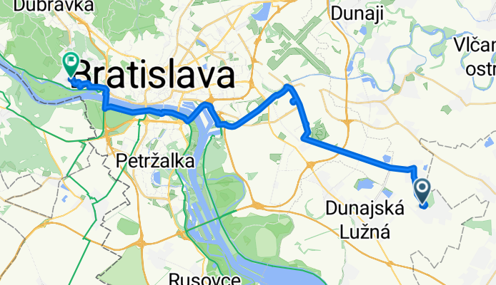 Azalková ulica, Miloslavov až Karlova Ves, Bratislava IV