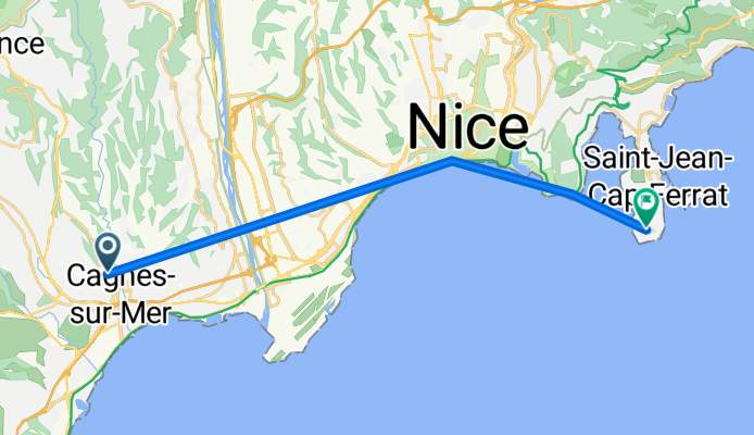 From Cagnes-sur-Mer to Saint-Jean-Cap-Ferrat