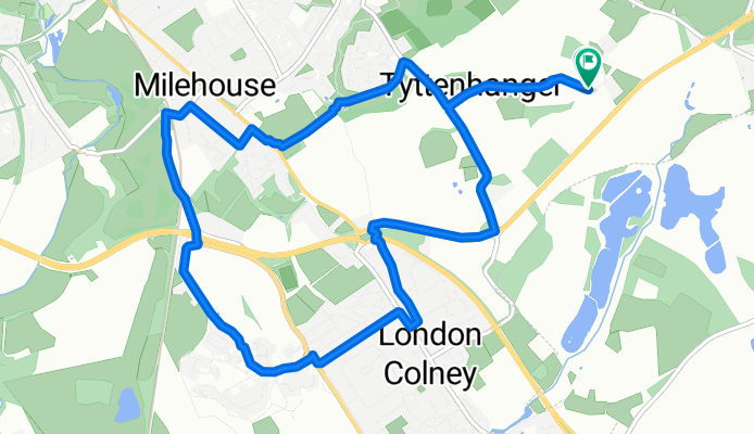 Crescent Gardens, St Albans to Crescent Gardens, St Albans