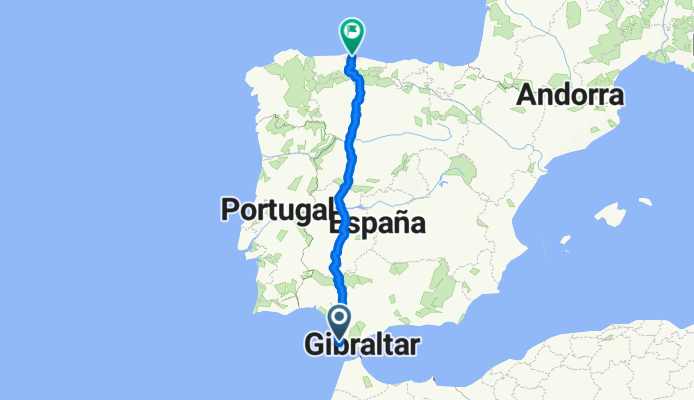 Via de la Plata - Conil Gijón - V1