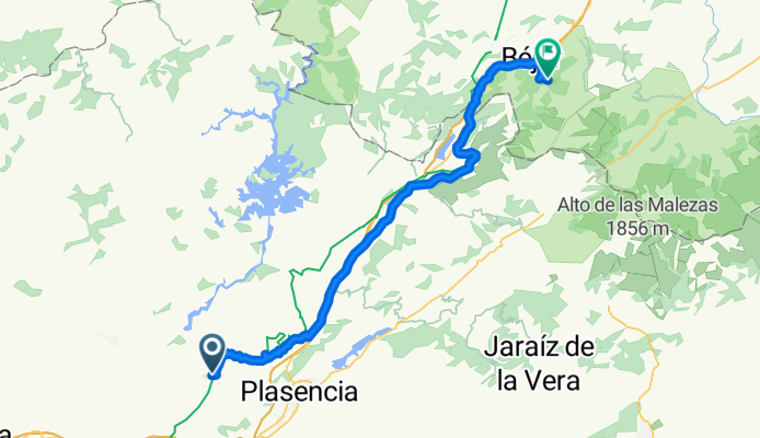 7VP Carcaboso - Hervás - Béjar - Candelario 74km