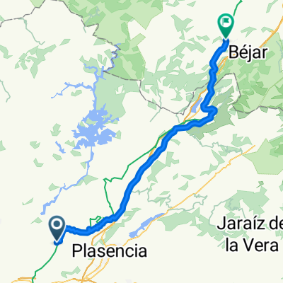 Carcaboso - Calzada de Bejar 80km