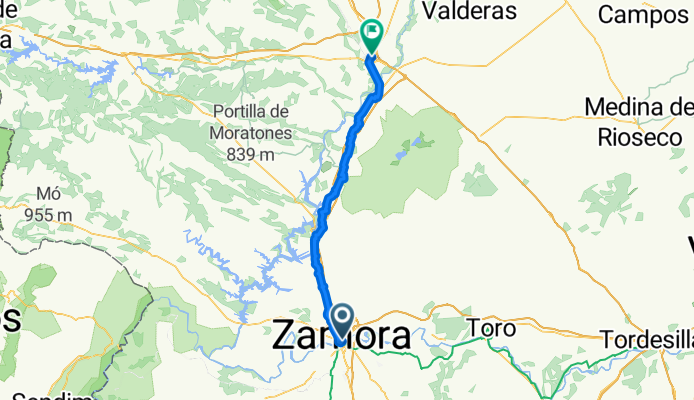 Zamora - Benavente 72km