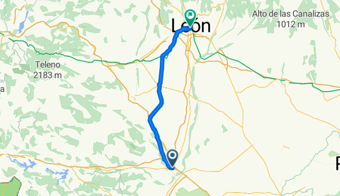 Benavente - Leon 84km