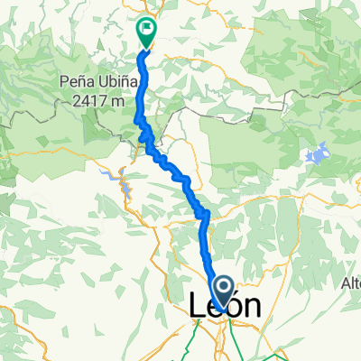 León - Pola de Lena 106km