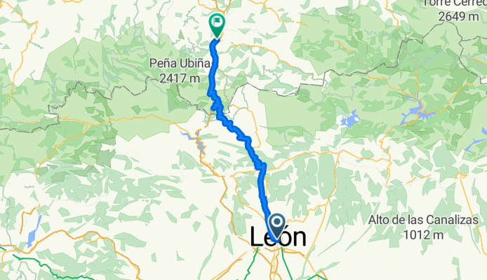 León - Pola de Lena 106km