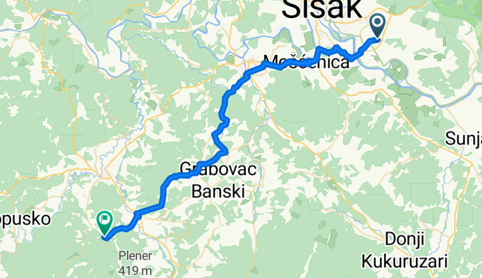 Budaševo - Glina