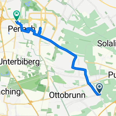 Ottostraße, Ottobrunn nach Weddigenstraße, München