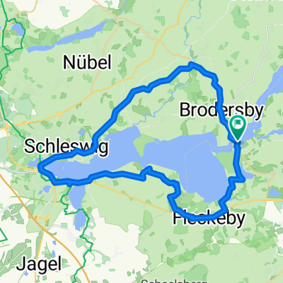 Rundtour Schleswig 40 km