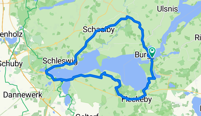 Rundtour Schleswig 40 km