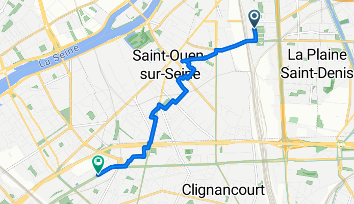 От Avenue François Mitterrand 18-20 до Boulevards des Maréchaux