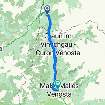 Von Nauders bis Mals