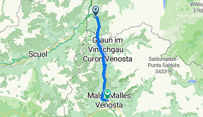 Von Nauders bis Mals